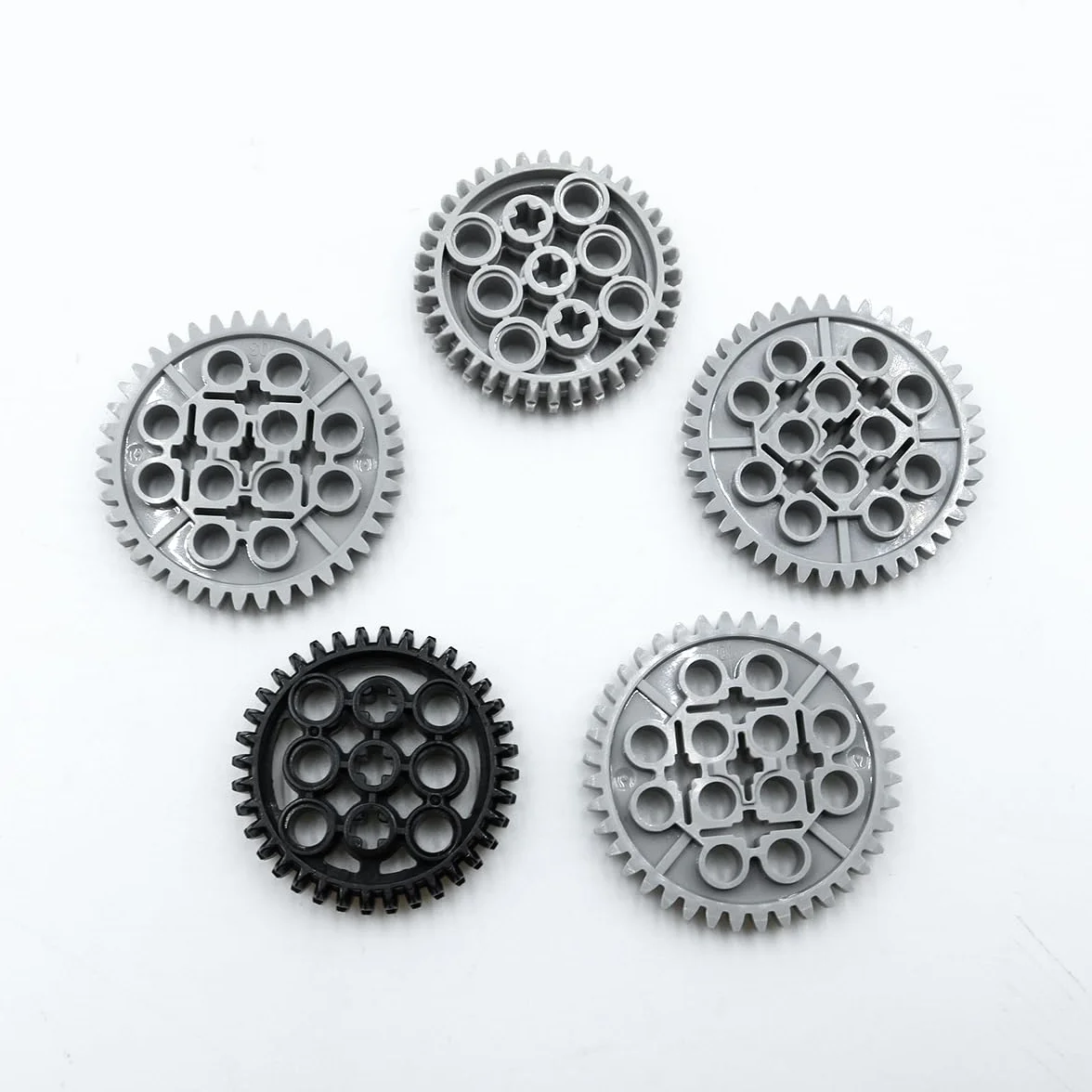Części zamienne Technic, 116 szt. Złącza ogniw łańcucha zębatego Technic Zestawy klocków, części zamienne Mechaniczny sworzeń osi koła zębatego Opakowanie mieszane