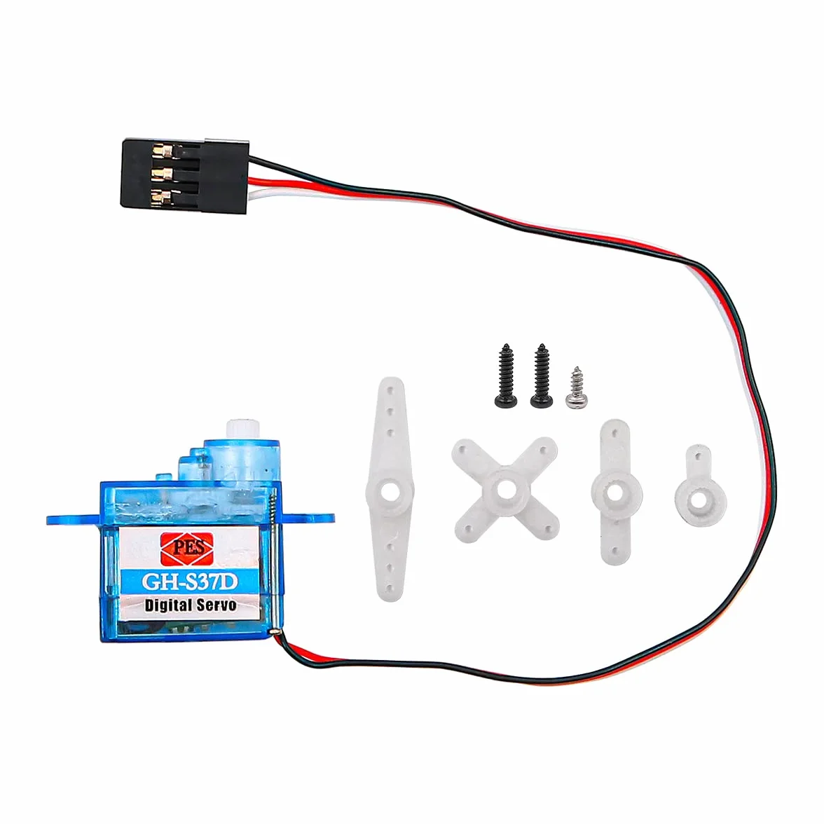 5 sztuk Micro 3,7 g Digital Servo GH-S37D do sterowania kierunkiem lotu samolotu RC samolot helikopter łódź