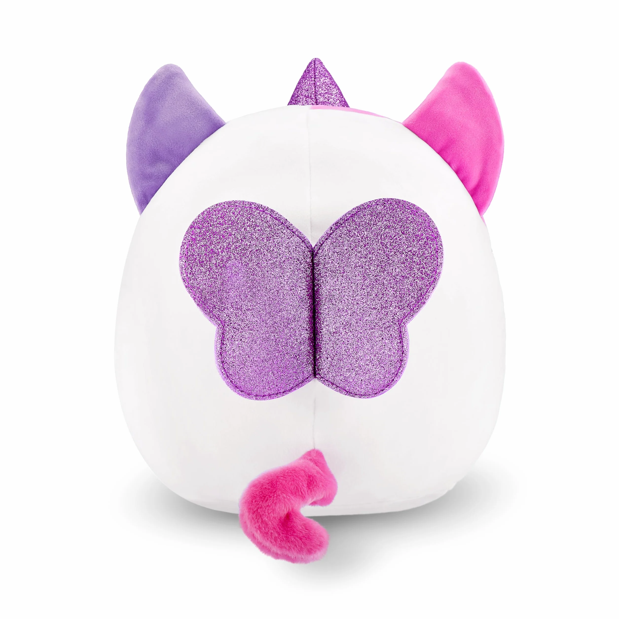 Rainbocorns Eggzania Surprise Mania Trixie the Kitten - Kolekcjonerska Pluszowa, Ponad 20 Niespodzianek, 28 cm, Pierścionki, Bransoletki, Naklejki, Akcesoria