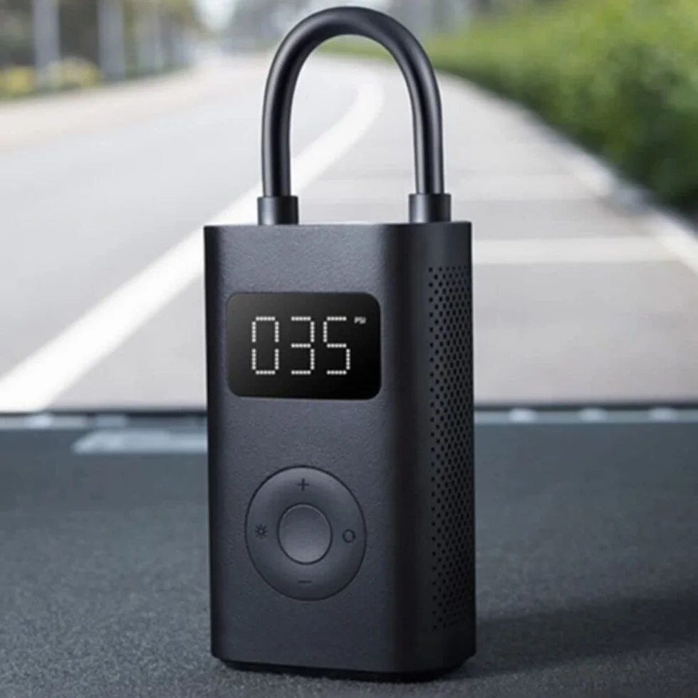 Xiaomi 1S MJCQB05QJ Przenośny Kompresor Powietrza, Czarny, 12.4 x 7.1 x 4.5 cm