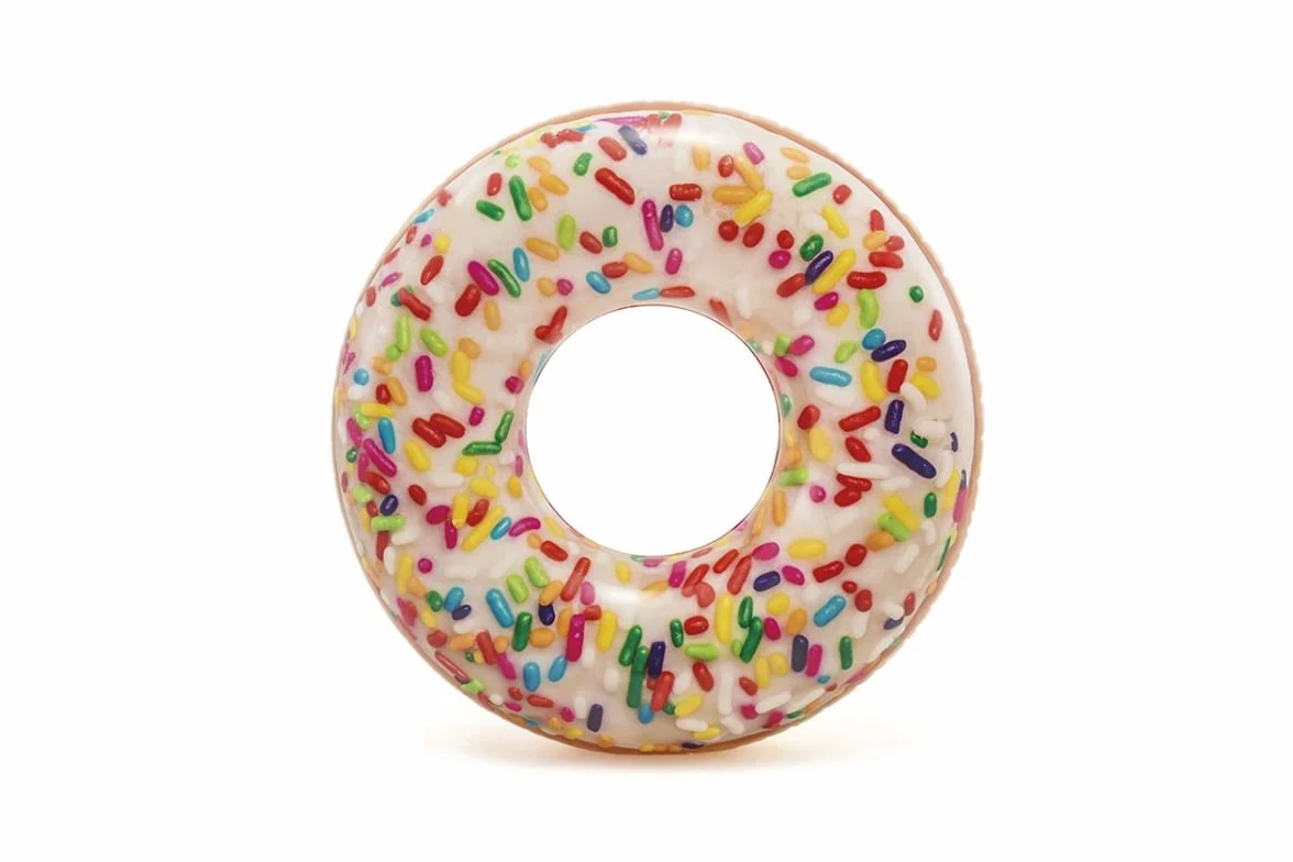Intex 56263NP Sprinkle Donut Tube Toy, Nylon/A, 39'(99cm x 25cm)