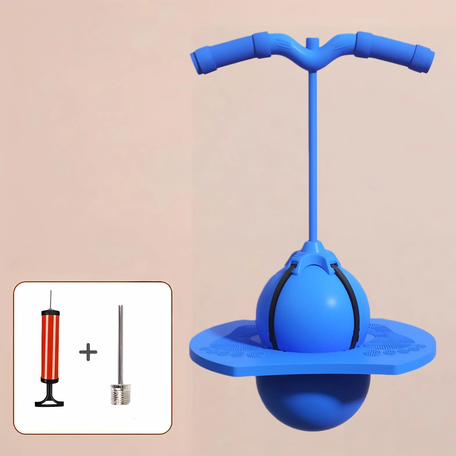 Jumping Ball Toy, Balance Training Sports Equipment, Bouncy Board Exercise Game, Fun Physical Activity For Kids Adults Play, Home Fitness, Coordination And Skill Development