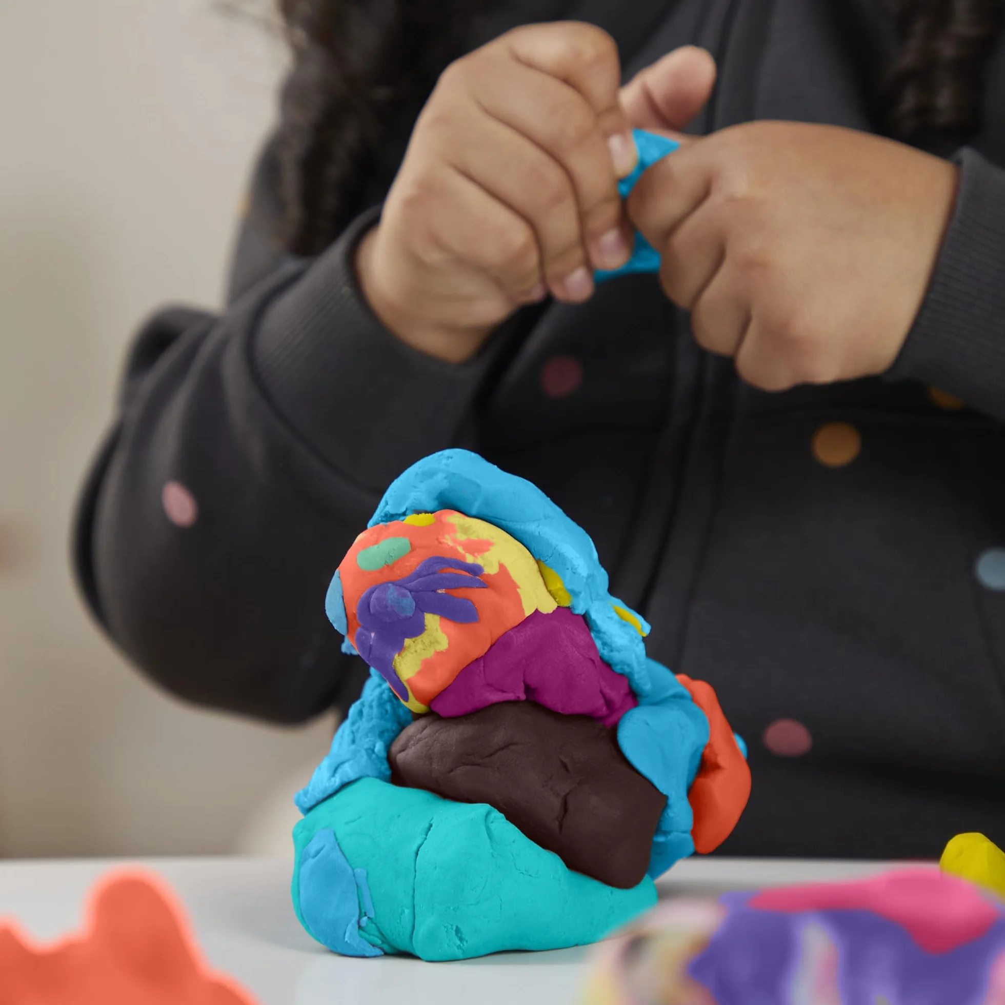 Najlepszy zestaw różnych rodzajów i kolorów ciastoliny Play-Doh, 22 tuby, zabawy plastyczne dla dzieci