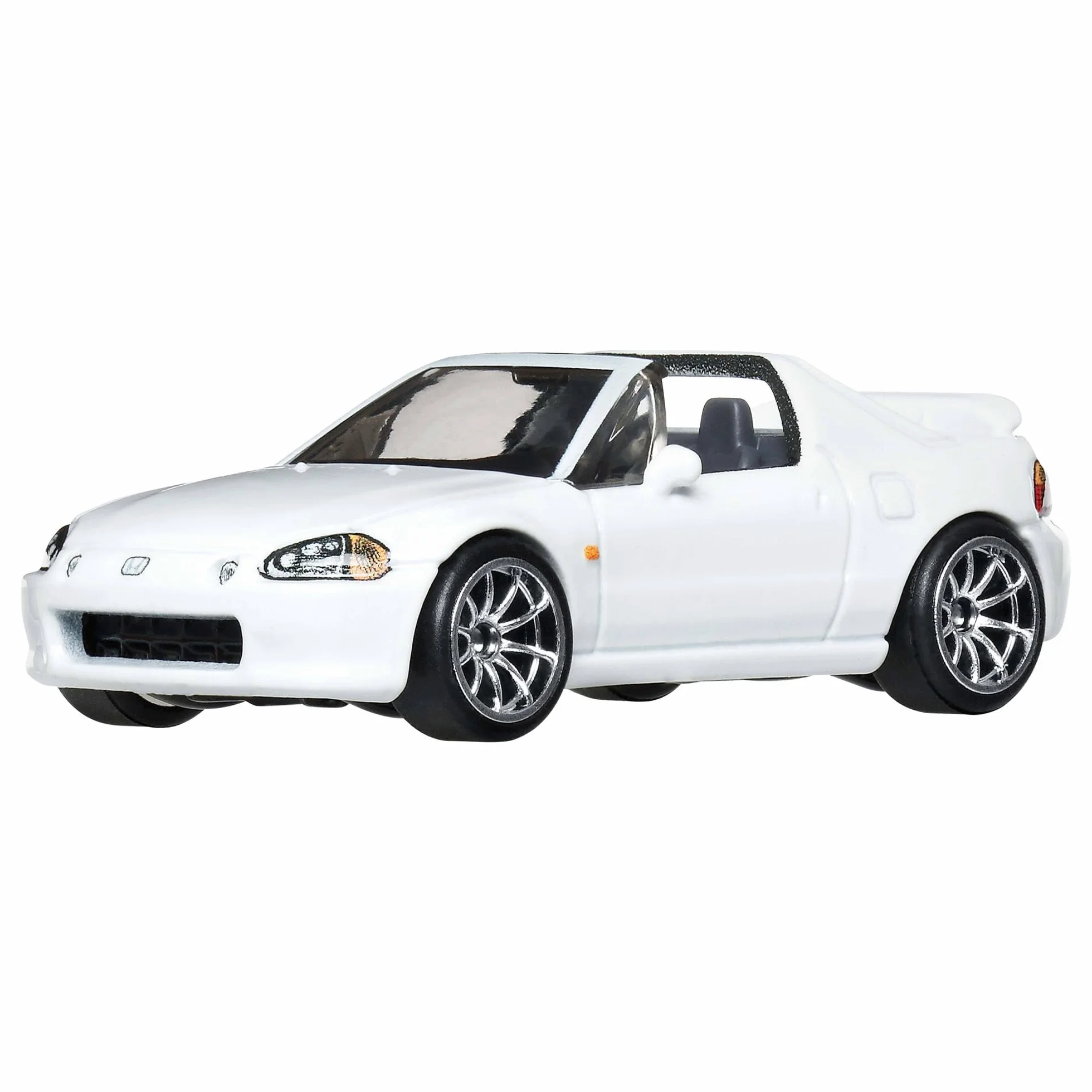 Hot Wheels Premium Fast & Furious Szybcy i wściekli Samochodzik 1994 Honda Del Sol, metalowe auto premium w skali 1:64, inspirowany serią filmową samochód zabawka dla kolekcjonerów, JHW63