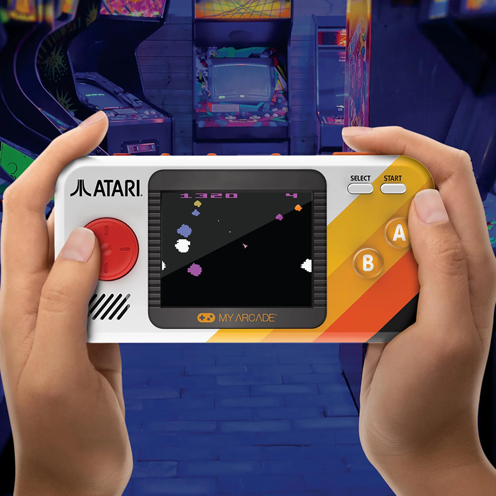 My Arcade DGUNL-7146 Atari Pocket Player Pro przenośny system gier z futerałem