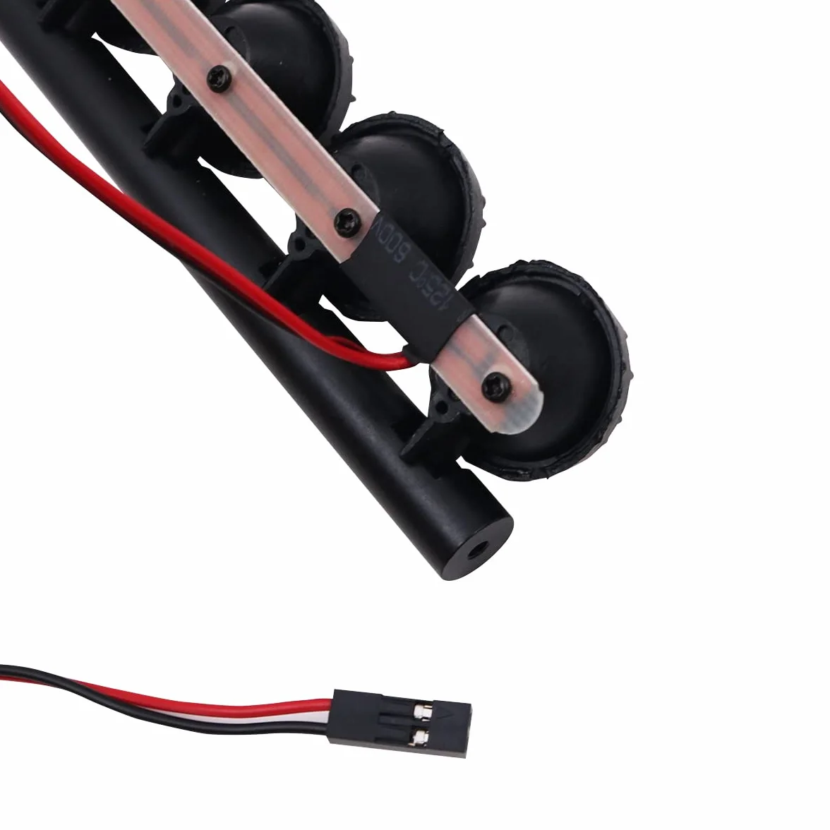 RC Car LED Light Bar Rc Car Lights Roof Light Rc Zestaw 5LED 125 mm do 1/10 RC Car Remote Control Monster Truck RC Crawler Kompatybilny z AXAIL scx10 Traxxas TRX-4