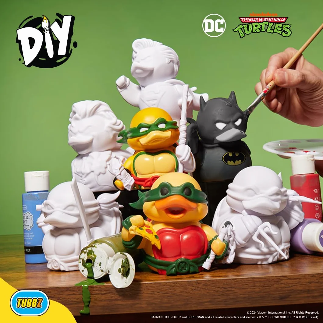 TUBBZ DIY: DC Comics - Batman Custom Cosplay gumowa figurka kaczki