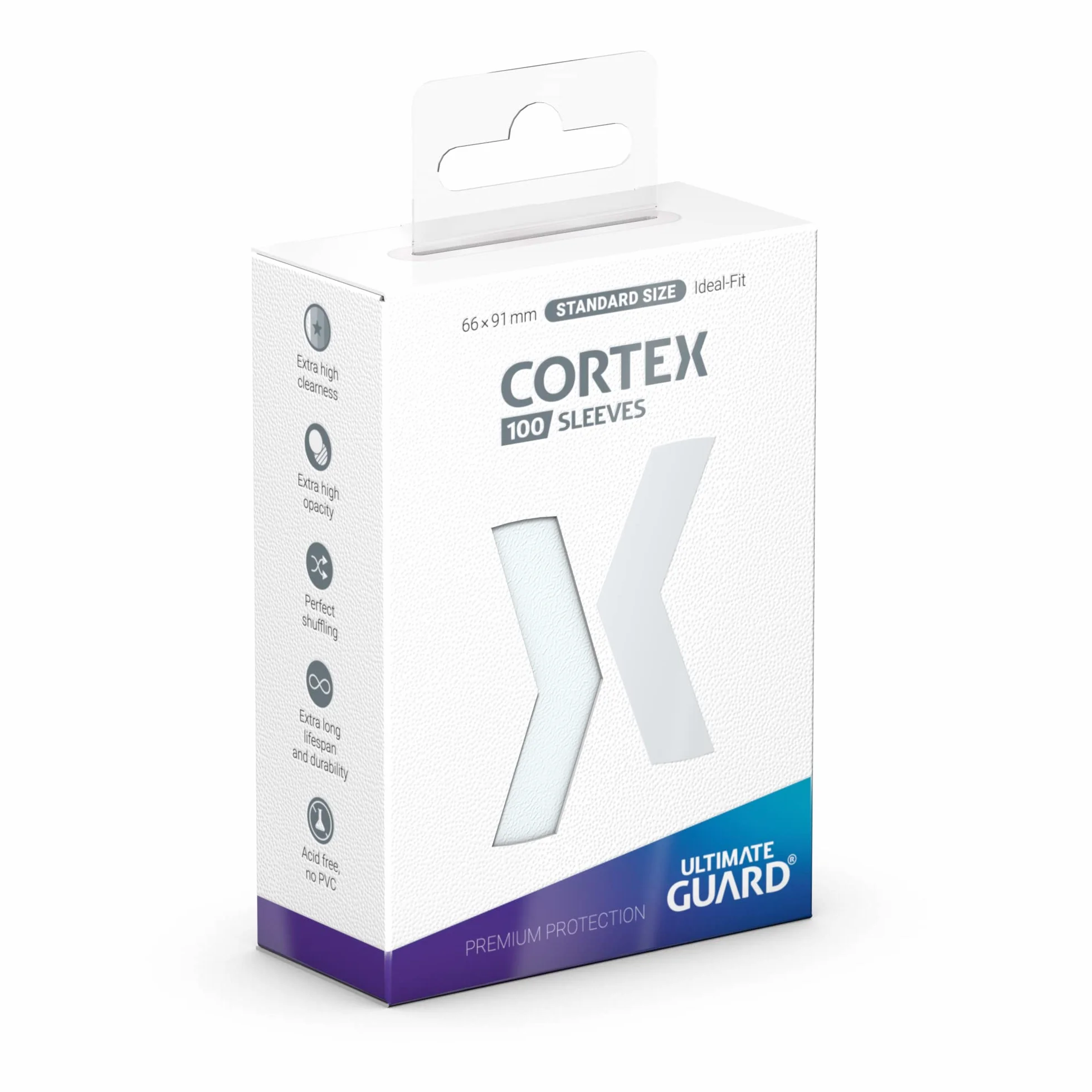 Ultimate Guard Cortex Sleeves Standardowy rozmiar Przezroczysty (100)