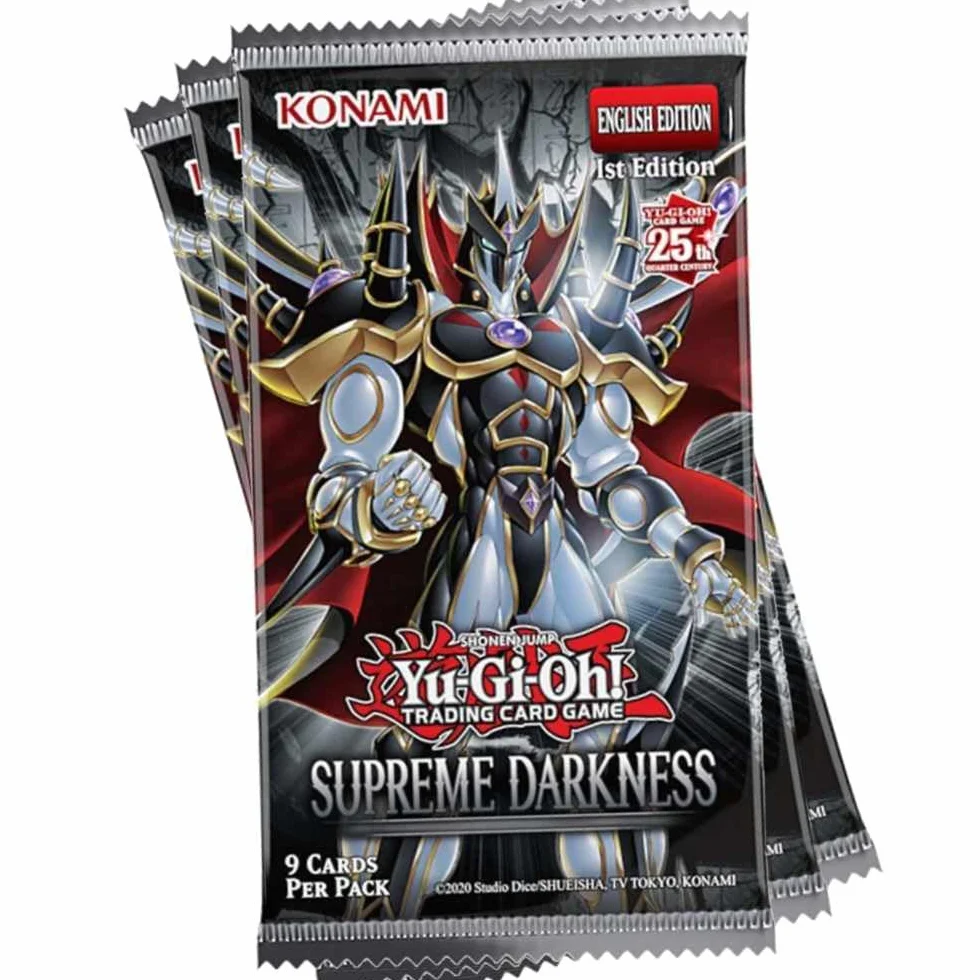 Yu-Gi-Oh! Supreme Darkness 3- Pack Booster