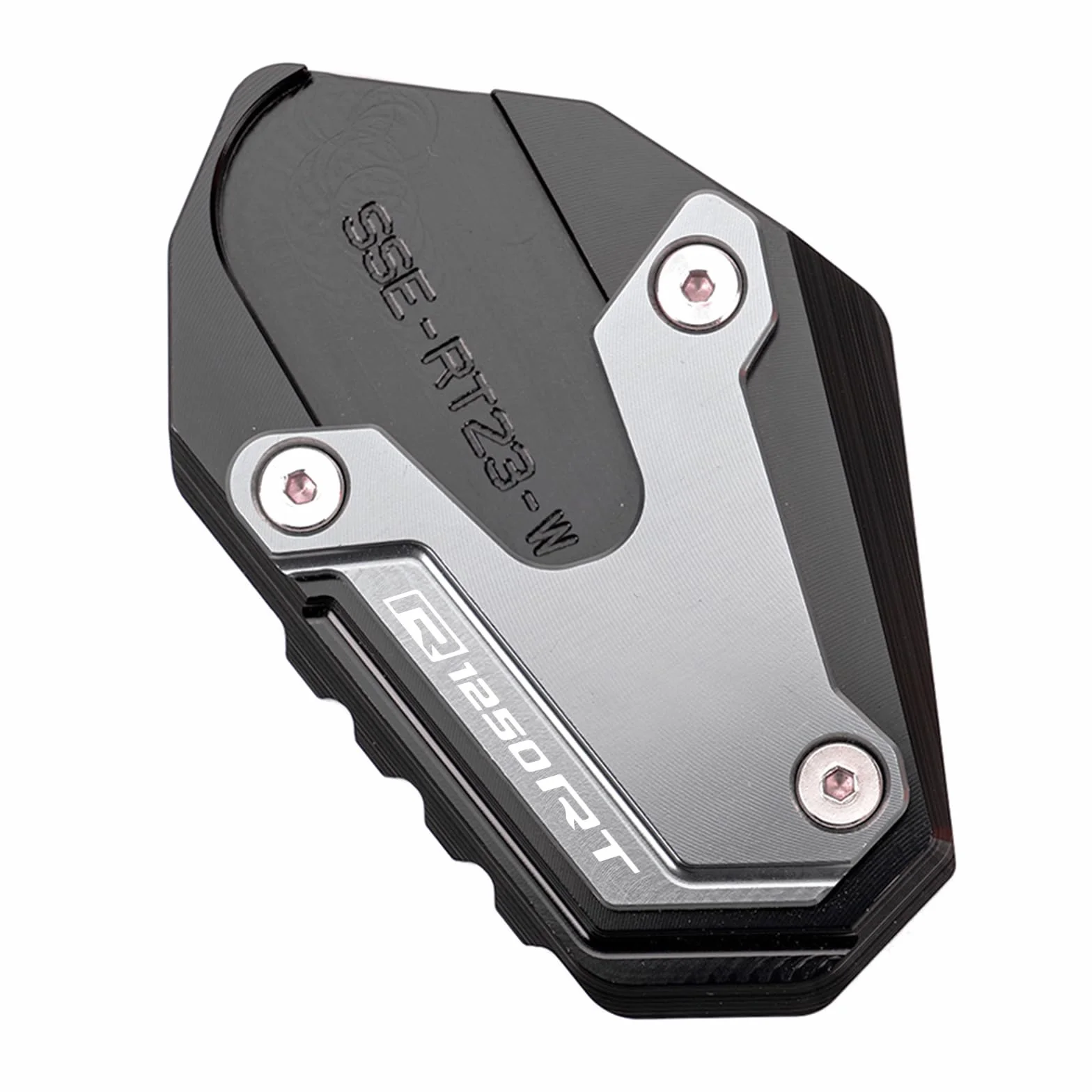 dla R1250RT R 1250 RT R 1250RT 2022 2023 2024 motocykl CNC wspornik podpórki bocznej przedłużenie podpórki akcesoria R1250 RT (szary)