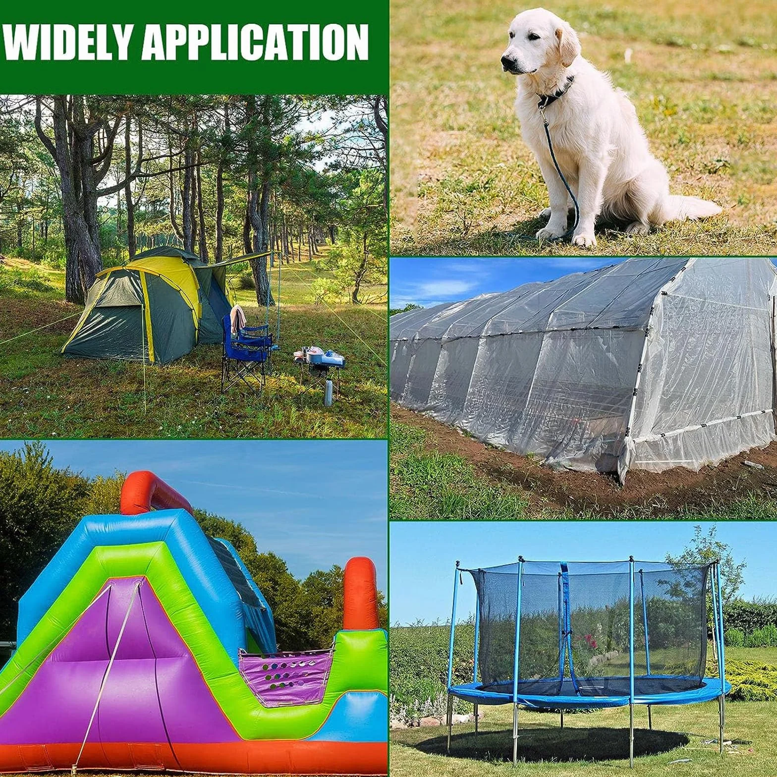 Zestaw kotw gruntowych do trampoliny, 40 cm, zestaw kotwy gruntowej do trampoliny, zestaw do mocowania namiotów, huśtawek, zadaszeń, metalowych kotw do trampoliny, silny wiatr