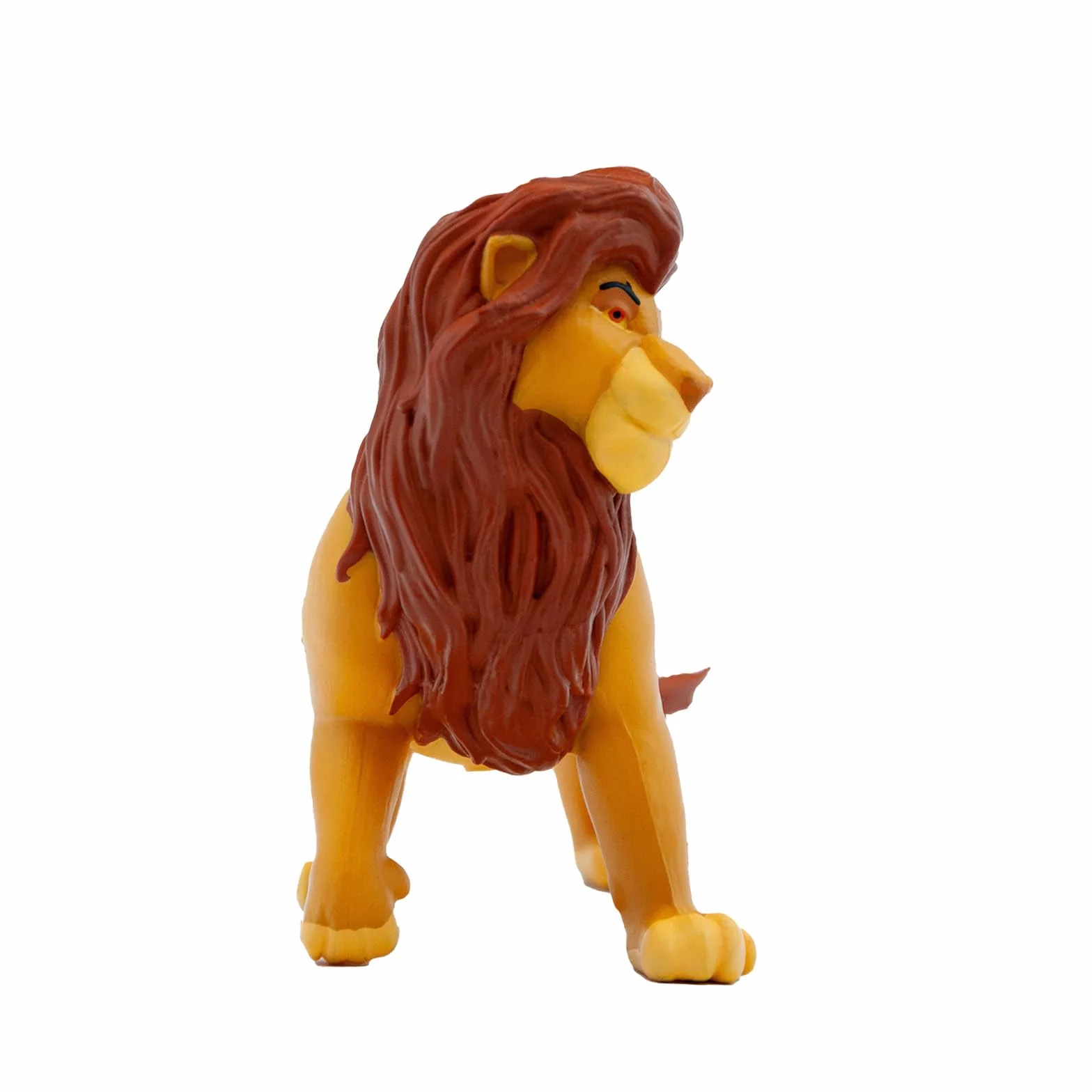 Bullyland 12257 figurka króla lwa Mufasa z Disneya Król Lew, wierna w szczegóły, zabawka i prezent dla dzieci od 3 lat