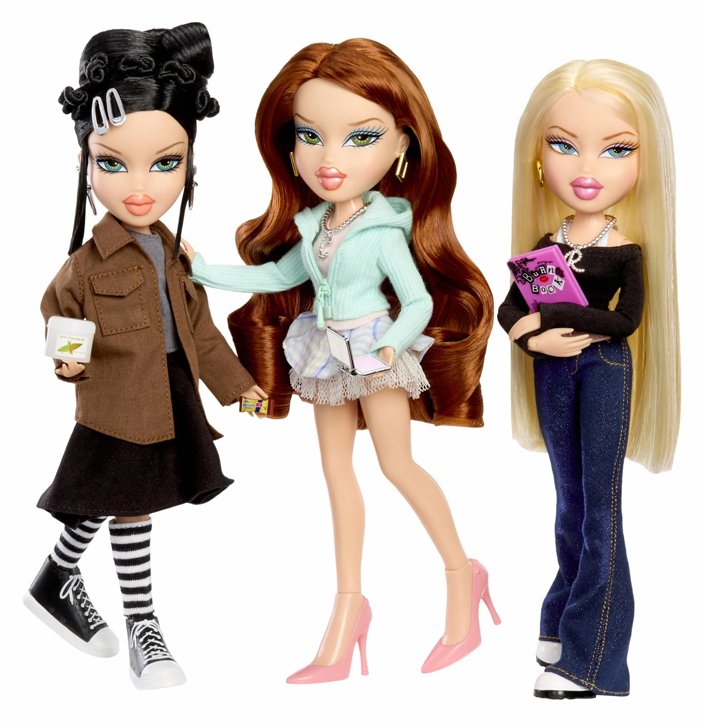 Bratz x Mean Girls Spring Fling Doll Regina– Kolekcjonerska Modna Lalka z Dwiema Stylizacjami, Różową Satynową Sukienką i Akcesoriami Inspirowanymi Filmem