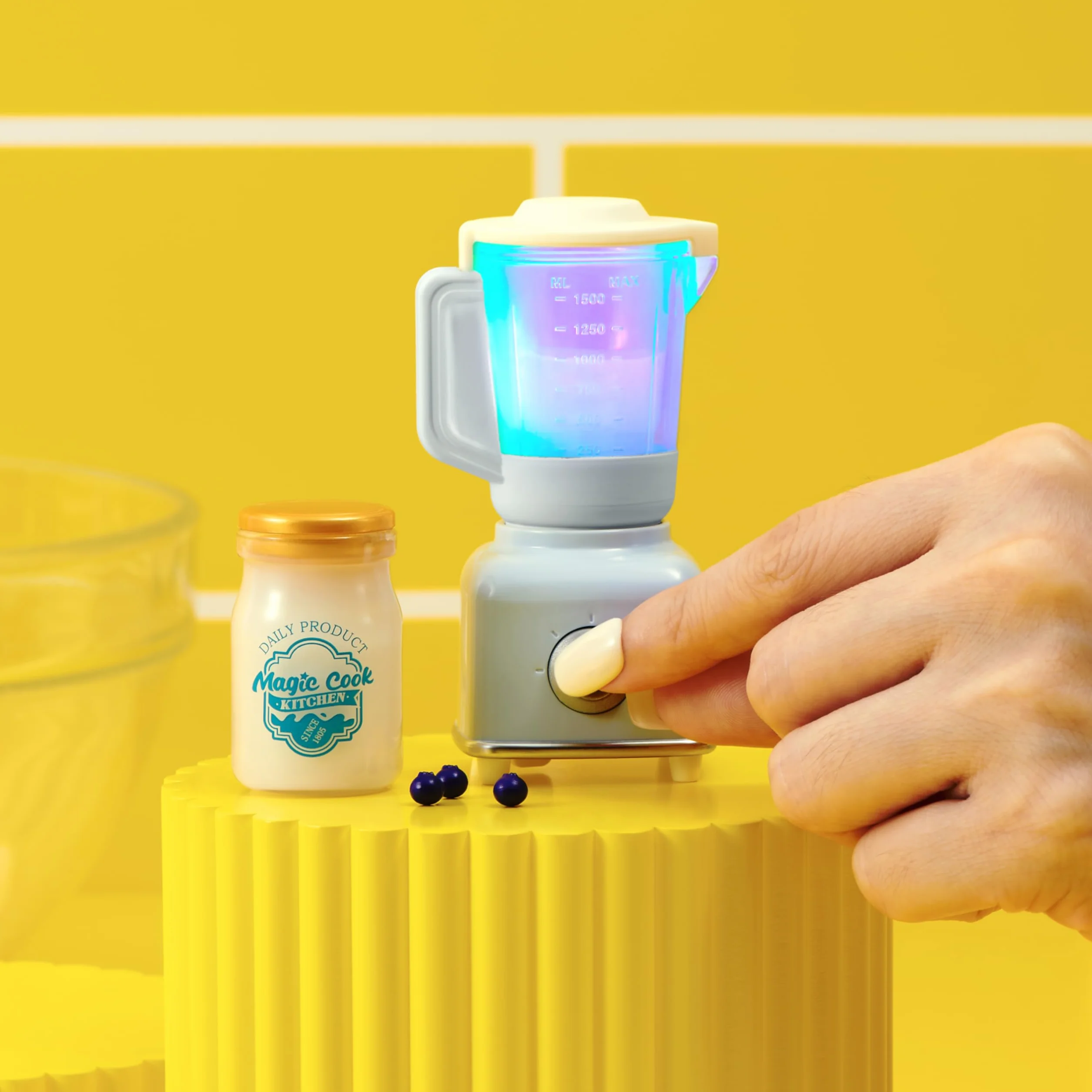 MINI BRANDS MAGICZNA SERIA KUCHENNA Z 1 KUCHNĄ KUCHNĄ KUBEKĄ - KOSTKA