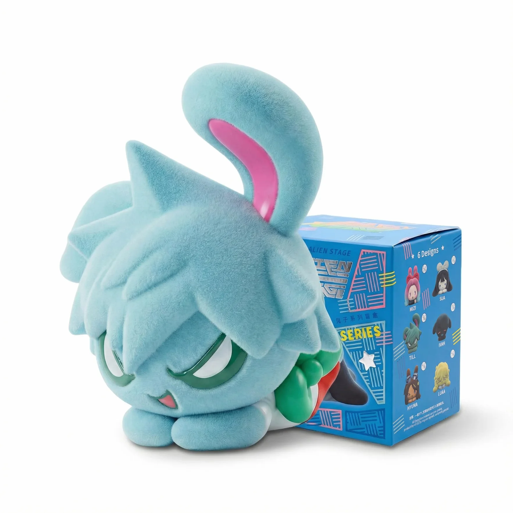 Alien Stage Rabbit Series Blind Box Figurki, Anime ALNST Oficjalnie licencjonowane figurki tajemnicze (pojedyncze pudełko, zawiera jedną losową postać)