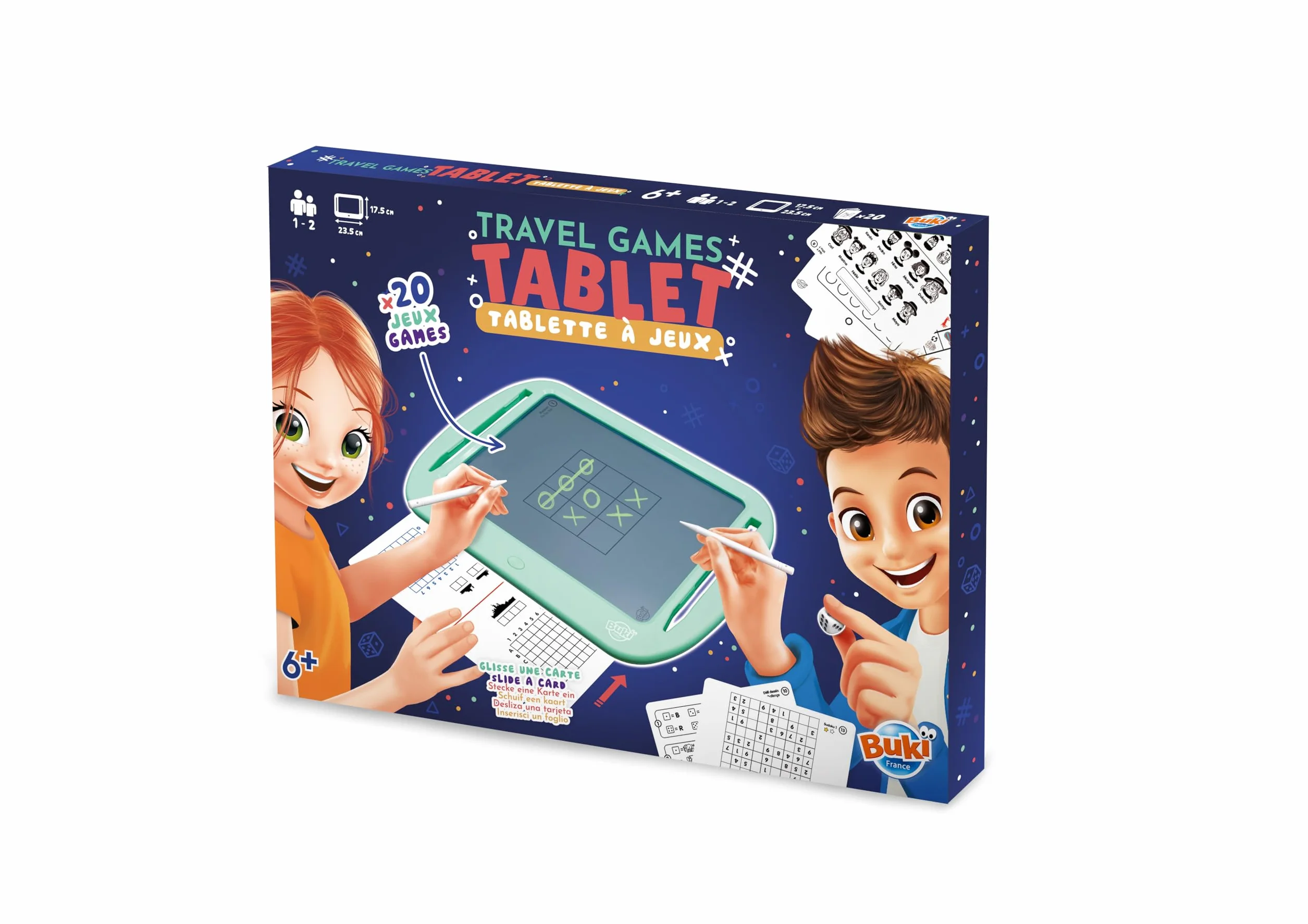 BUKI 6208 - Tablet do gier w podróży