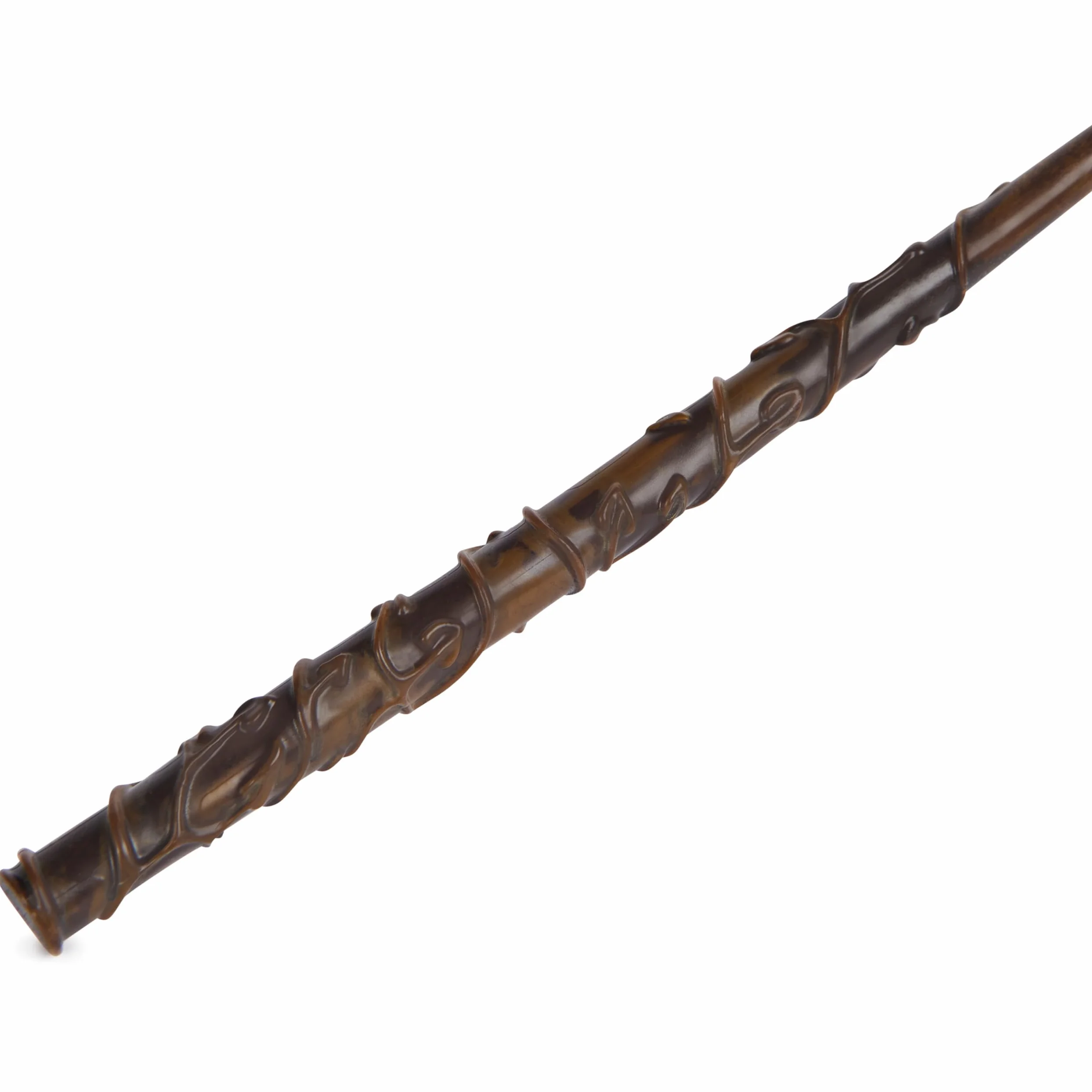 Wizarding World Harry Potter - Autentyczna różdżka Hermiona Granger z tworzywa sztucznego z uchwytem Hogwart, ok. 30,5 cm, zabawka dla dzieci od 14 lat, artykuł dla fanów, złoty
