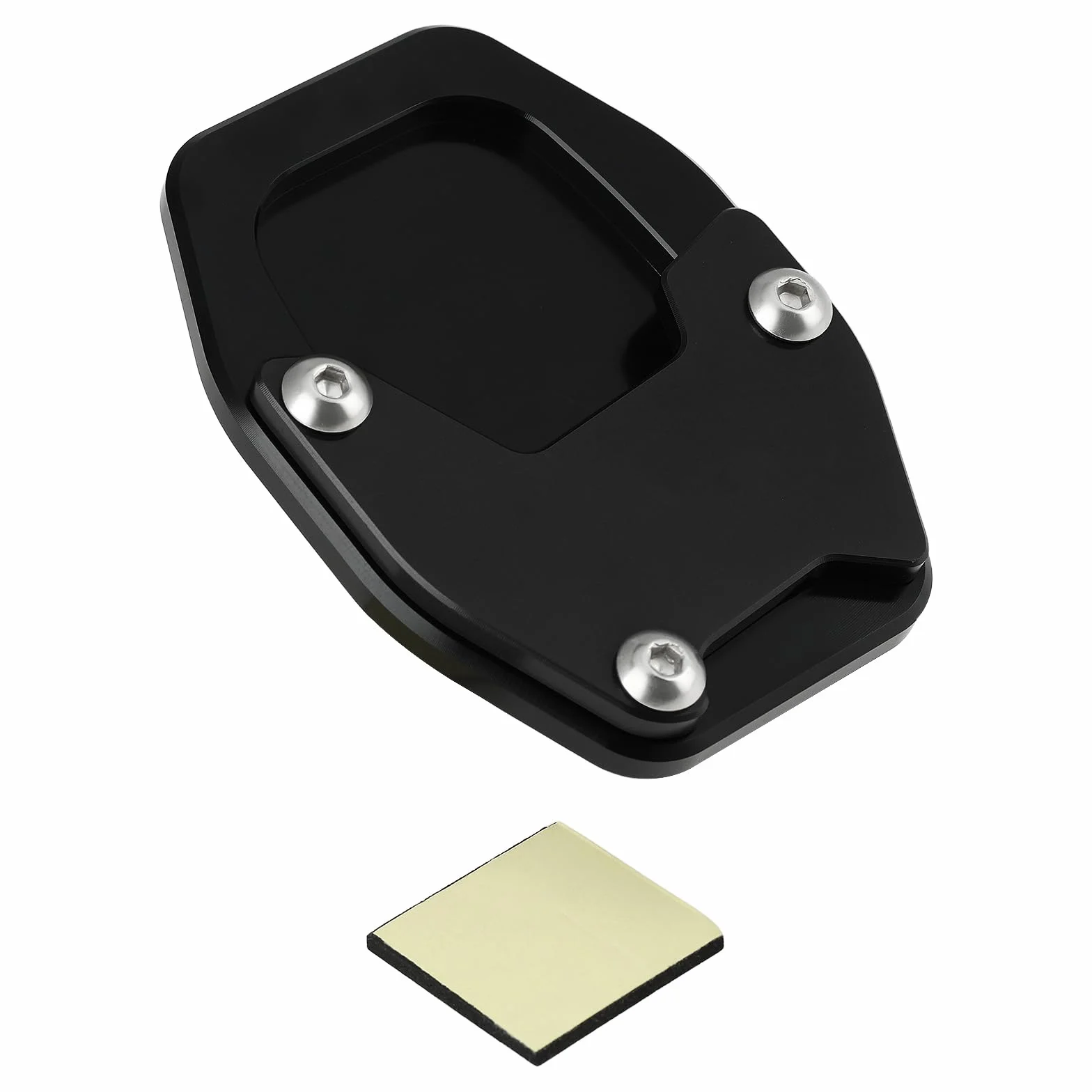 Zmodyfikowany podnóżek motocyklowy, poszerzona podkładka antypoślizgowa ze stopu aluminium, kompatybilna z Honda X-ADV 750 NC750X/DCT Forza 750/NS7750, czarny