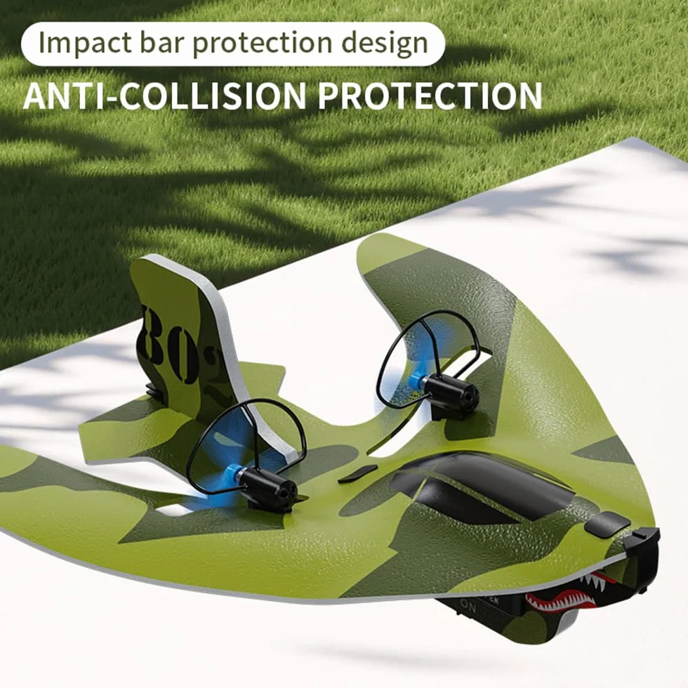 Mini samolot RC dla początkujących, 2,4 GHz, do użytku wewnątrz i na zewnątrz