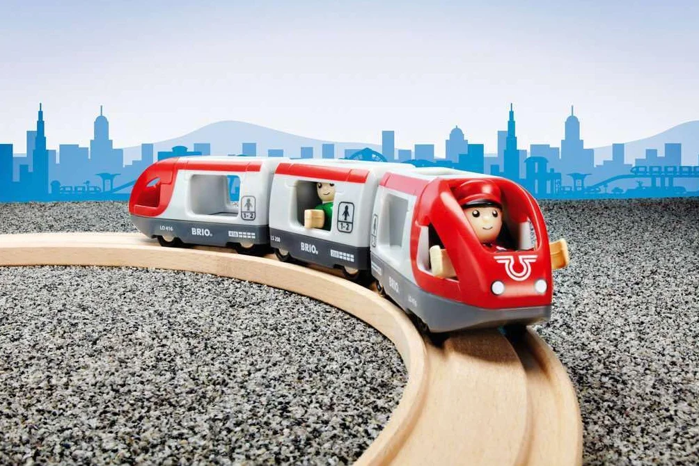 BRIO Bahn 33505 - czerwony pociąg podróżny