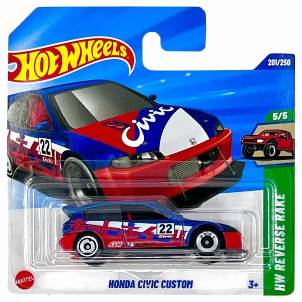 Hot Wheels Single Cars Honda Civic Custom JBB22