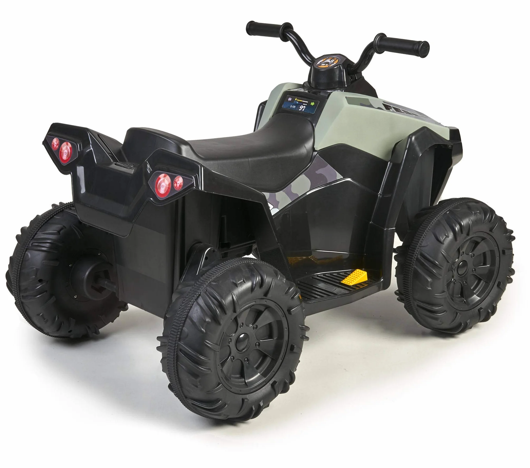 FEBER - Quad Boxer, Elektryczny pojazd zasilany bateryjnie, 12 V, Zielony (Famosa 800012541), Preview