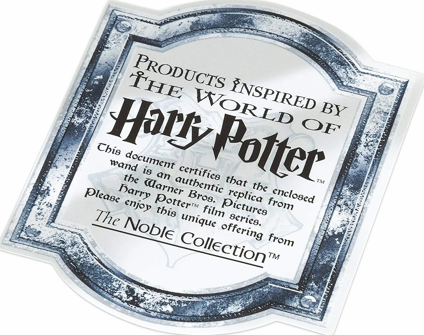 The Noble Collection Różdżka profesora Snape'a w pudełku Ollivanders 13-calowa różdżka profesora Snape'a z oryginalnym pudełkiem z różdżkami Ollivanders - Zestaw filmowy o Harrym Potterze Różdżki z rekwizytami