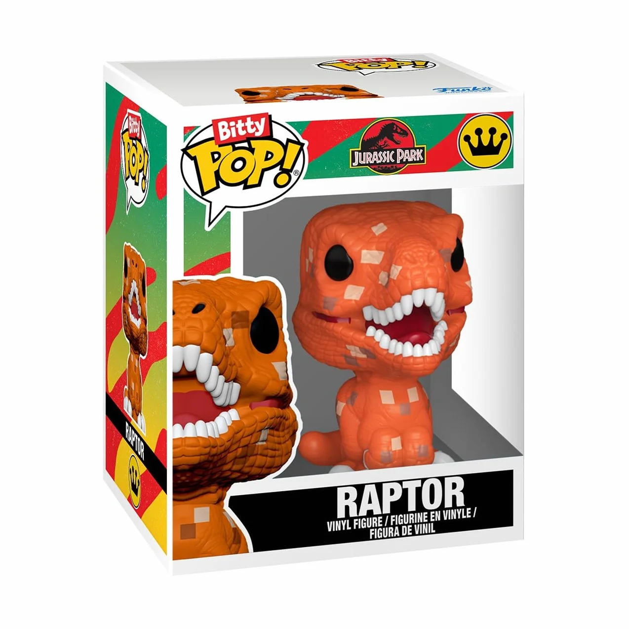 Funko Pop! Bitty Arcade Cabinet: Park Jurajski - Raptor - kolekcjonerska figurka winylowa - pomysł na prezent - oficjalny towar - zabawki dla dzieci i dorosłych - fanów komiksów - figurka dla