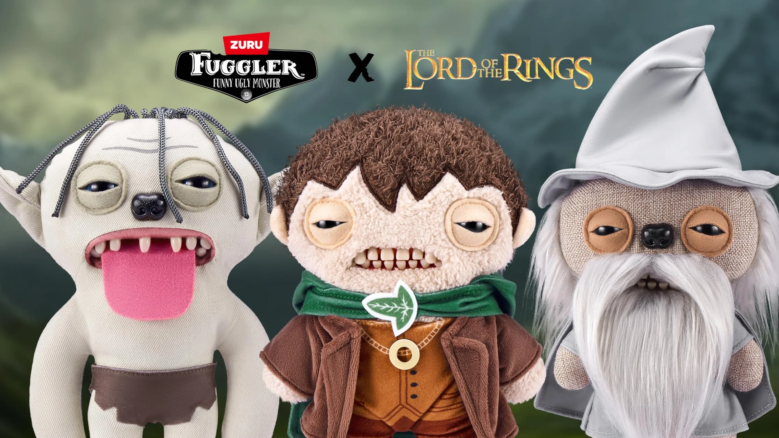 Fuggler Lord of the Rings by ZURU, Funny Ugly Monster, Plush, Collectible, Toy (Gandalf)