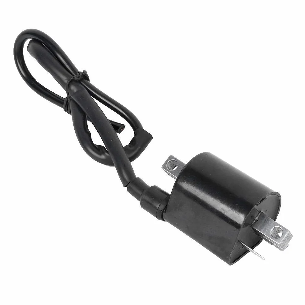 Qiilu Cewka zapłonowa motocykla, cewka zapłonowa akcesoria motocyklowe pasuje do Virago 535 XV535 1987-2000