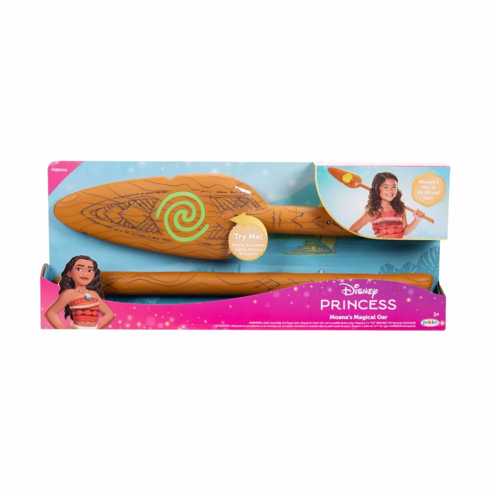 Moana 55484-EU Disney Vaiana/Oceania Magiczne wiosło, zestaw akcesoriów, dla dziewcząt, jeden rozmiar