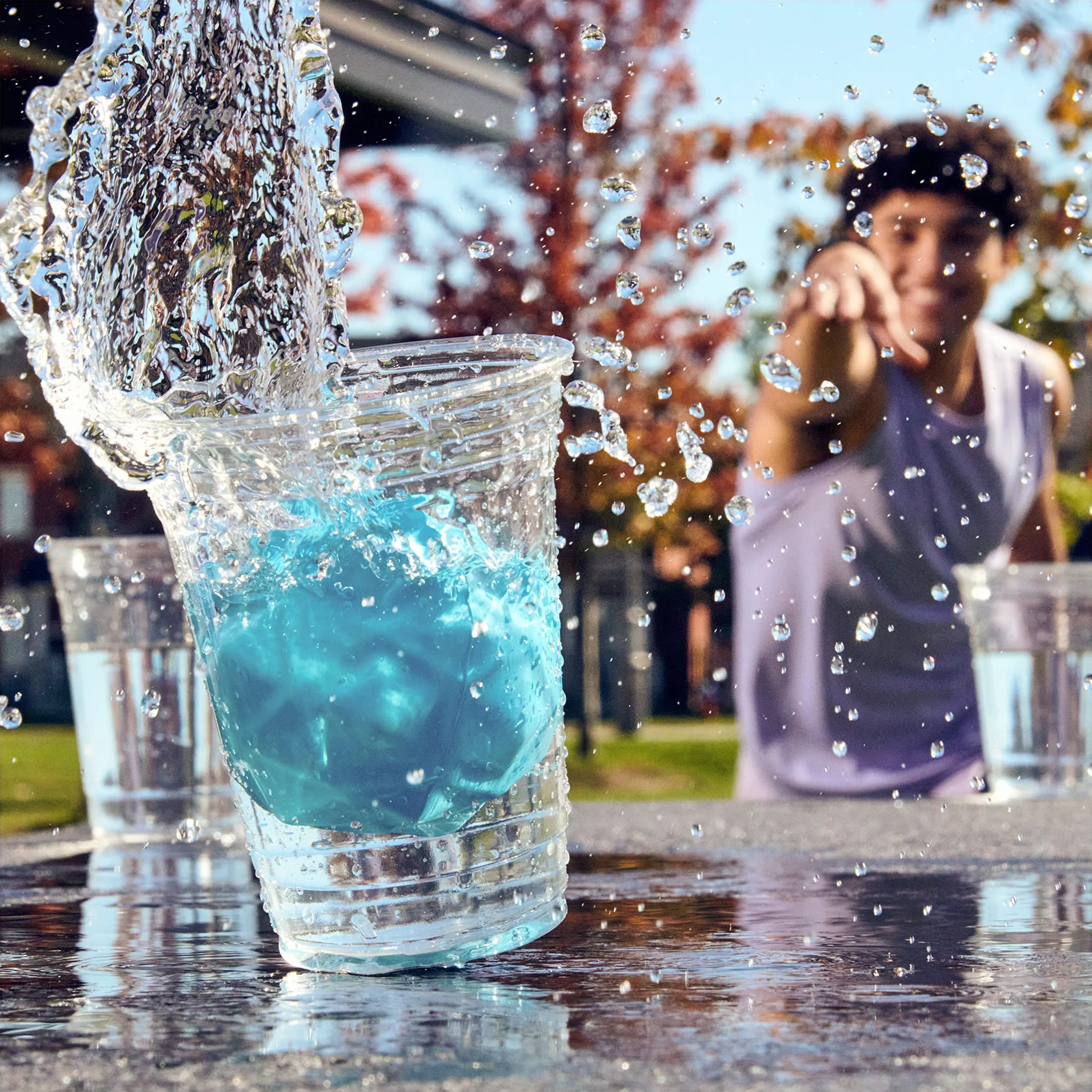 Aerobie Sonic Bounce Ball, dmuchana piłka do zabawy dla dzieci na świeżym powietrzu, prezent urodzinowy dla dzieci i młodzieży w wieku 8+, warianty mogą się różnić
