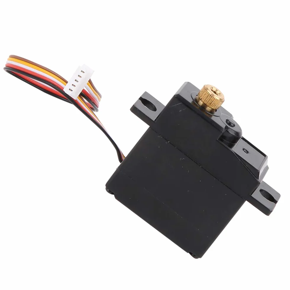 VGEBY Rc Servo, Rc Servo Motor High Torquer Servo metalowa przekładnia Upgrade części zamienne akcesoria pasują do A949/A959 1/18 Rc Car Wltoys 144001 Servo