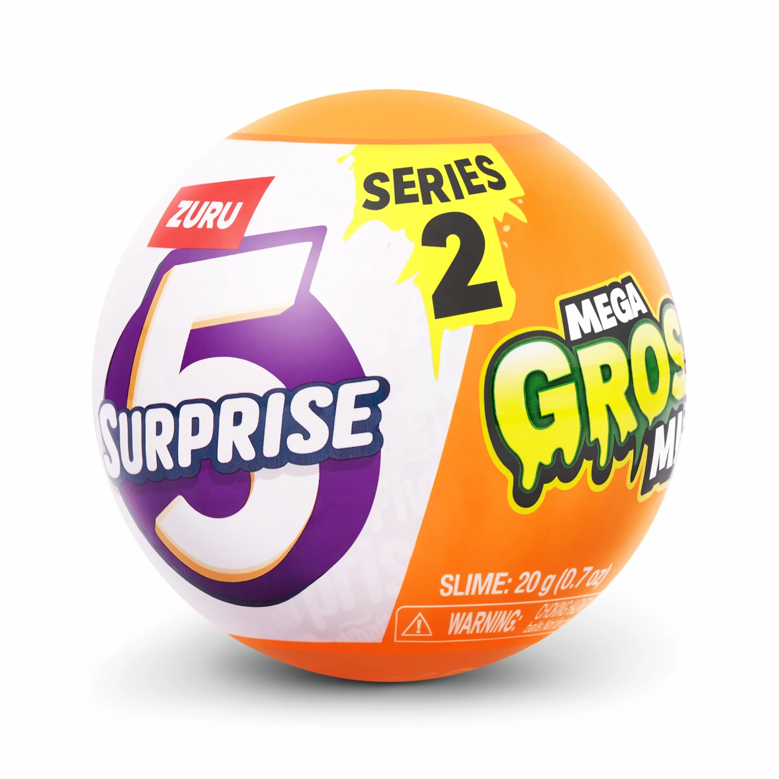 5 Surprise Mega Gross Minis seria 2 firmy ZURU, tajna, kolekcjonerska, mini, parodia (1 kapsułka)