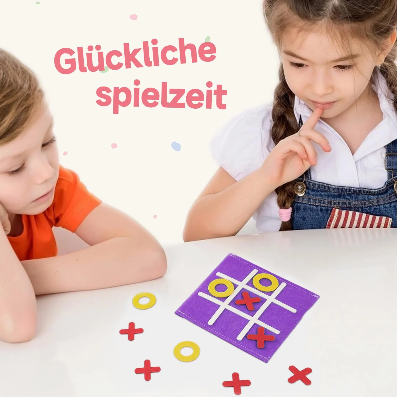 Tic Tac Toe zabawka, 12 sztuk filcowych Tic Tac Mini, przydatny upominek na urodziny dziecka, kolorowa gra Tic Tac Town, zabawka edukacyjna, nadaje się na urodziny, Dzień Dziecka, do domu, szkoły, na