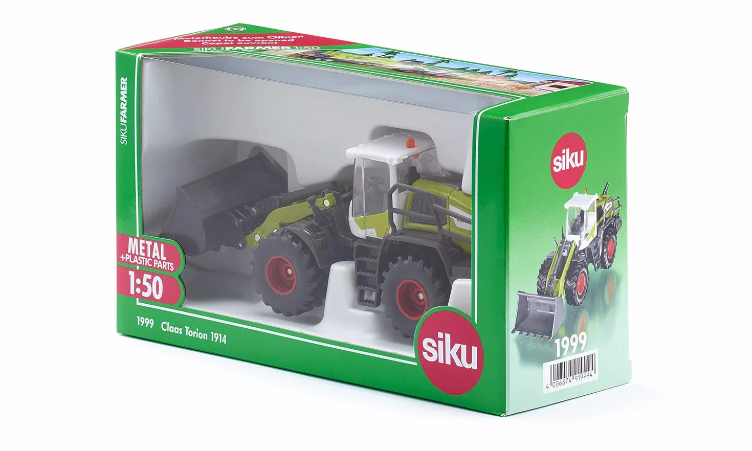 siku 1999 Farmer Claas Torion 1914 Wheel Loader, Multicoloured