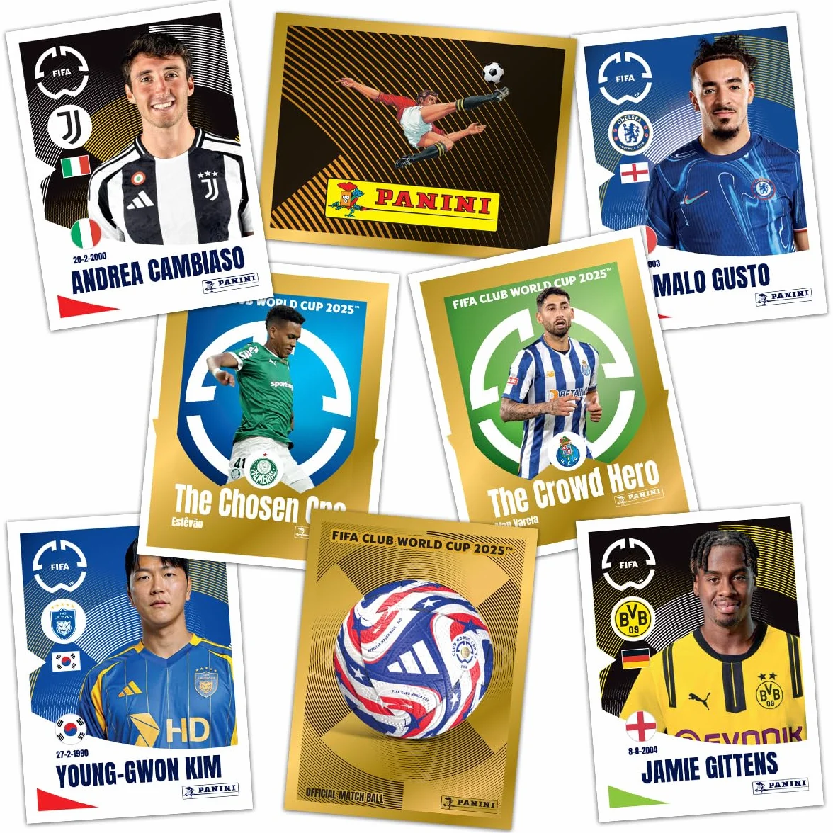 Panini FIFA Club World Cup 2025 Sticker Collection (pudełko z 50 torebkami)