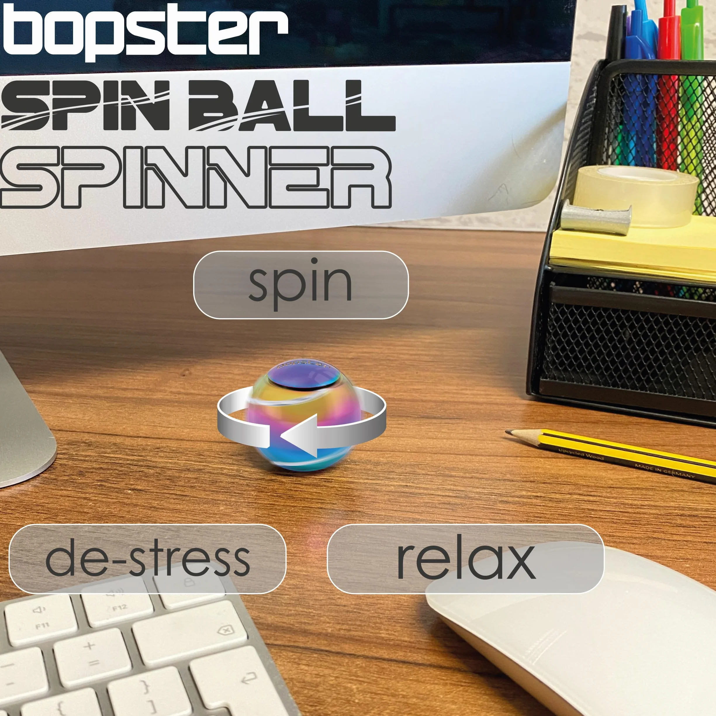 bopster Spin Ball - Multicoloured