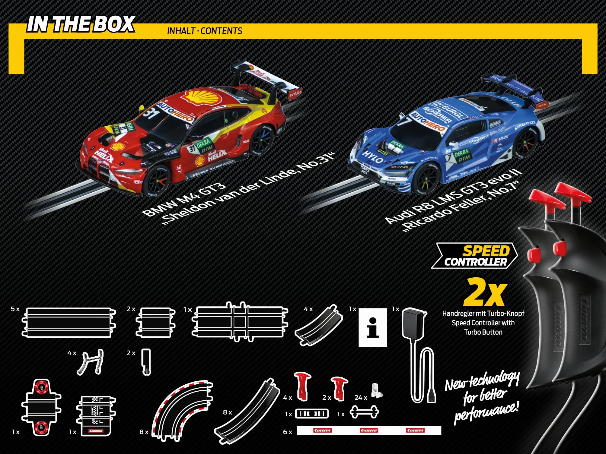 Carrera GO!!! DTM Power Lap Rennbahn