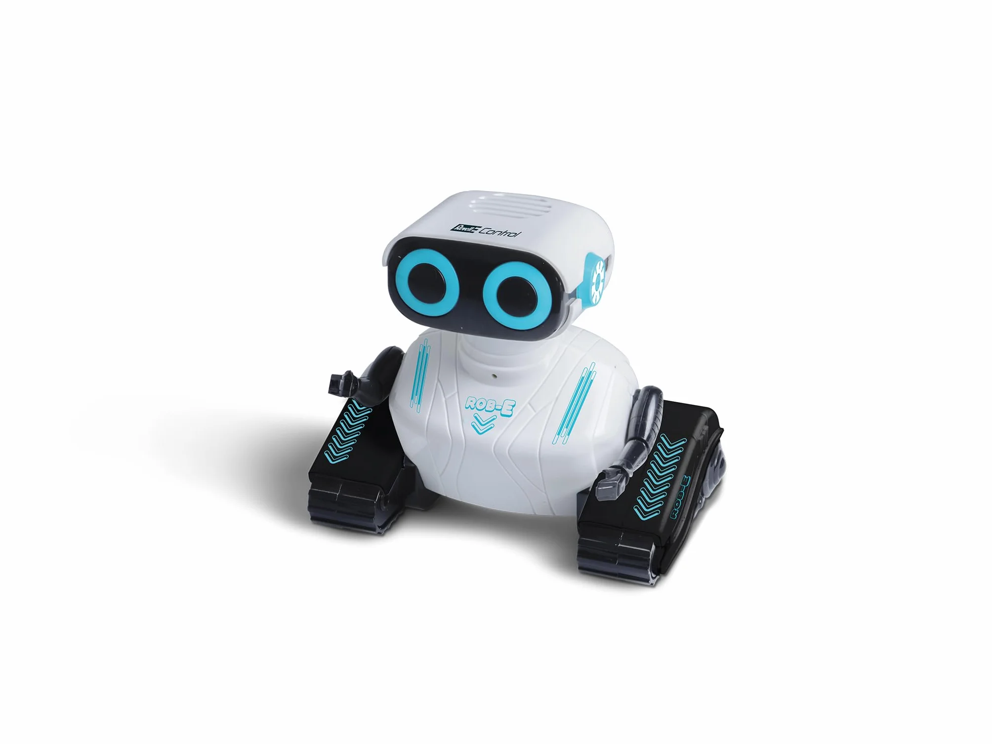 Revell Control 24702 RC Robot Rob-E I Programowalne funkcje I Światła LED i dźwięki I z precyzyjną kontrolą podczerwieni I 37 cm długości