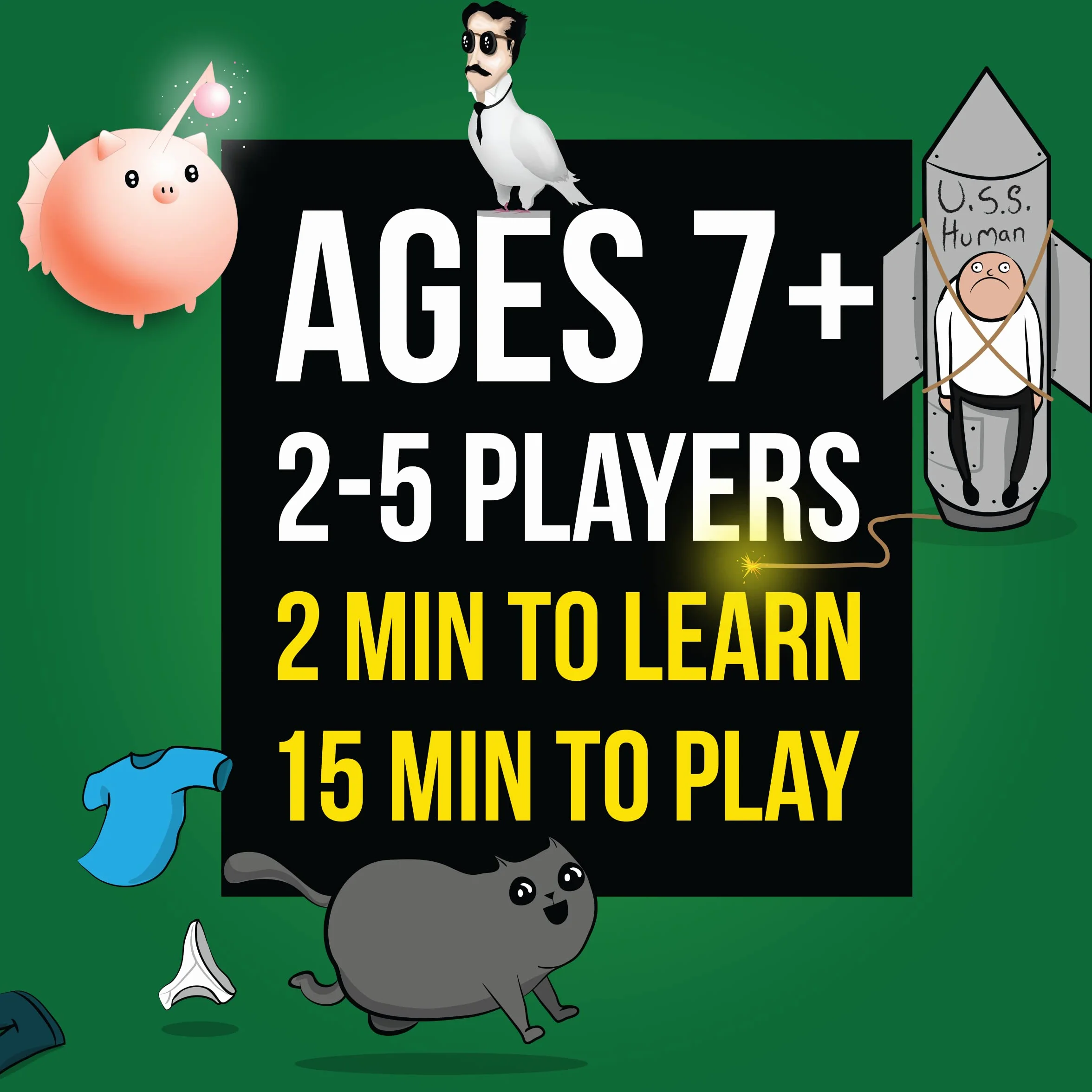 Exploding Kittens - Dodatek „Frywolne kotki” od twórców „Eksplodujących kotków” – Gry dla dorosłych, młodzieży i dzieciaków – Gry dla całej rodziny