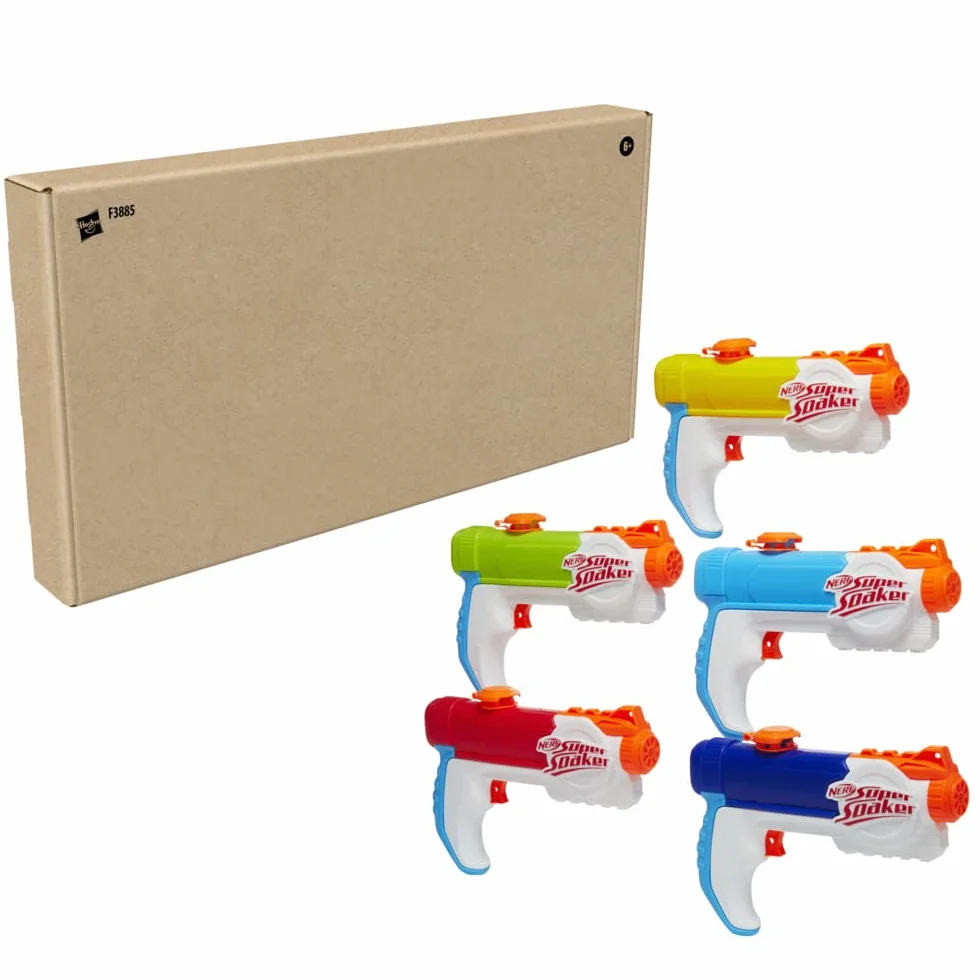 Super Soaker Nerf Pistolet Wodny, Wielokolorowy, Od 6 Lat