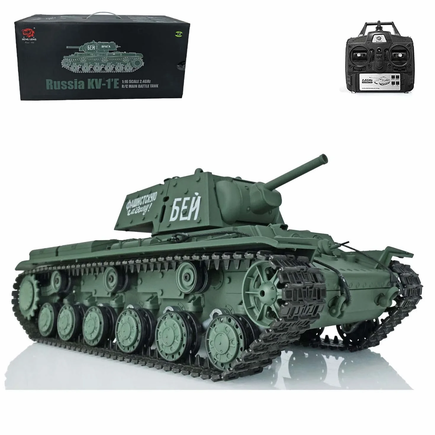 TOUCAN RC HOBBY Skala 1/16 Henglong Tk7.0 radziecki Kv-1 Rc Tank Ir Battle Bb Shooting 3878 RC Model samochodu Efekt dymu
