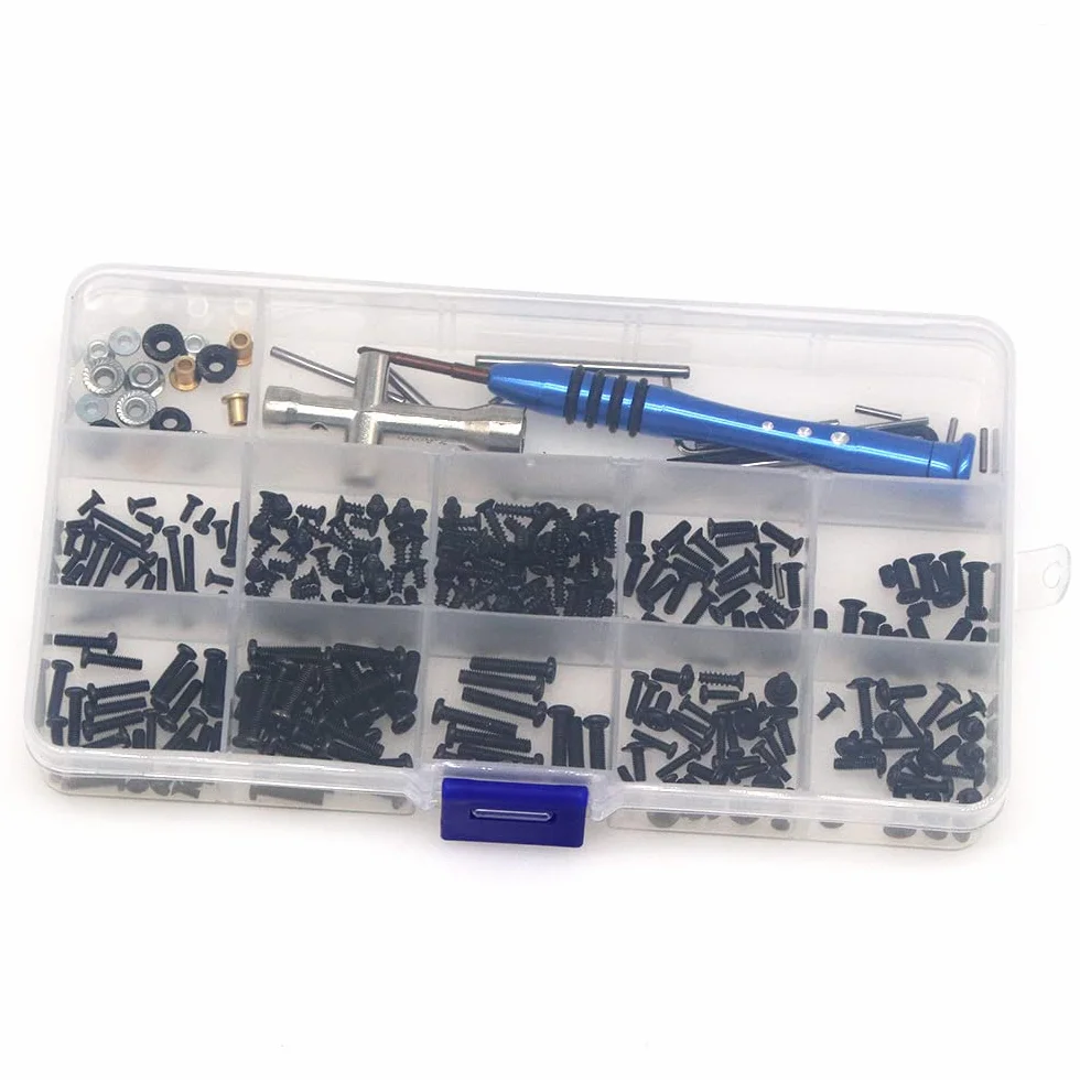 RC Car Screw Kit Rc Car Tool Kit Repair Tool Sworzeń sprzęgła do 1/10 RC Car Crawler Monster Trucks