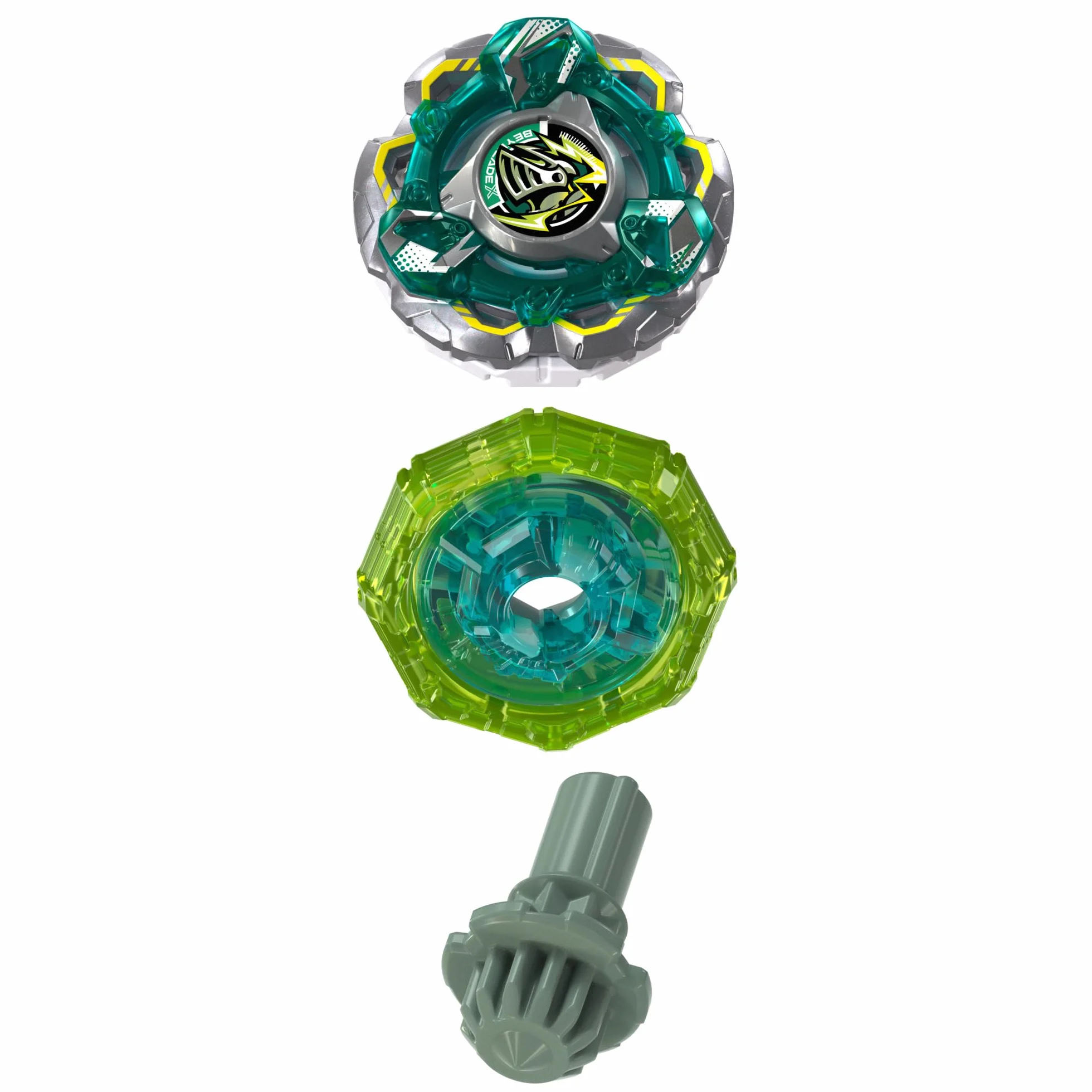 Beyblade X zestaw startowy Fortress Knight GV 8-70UN CX Infinity z bączkiem obronnym i wyrzutnią Takara Tomy, zabawkowy bączek, od 8 lat