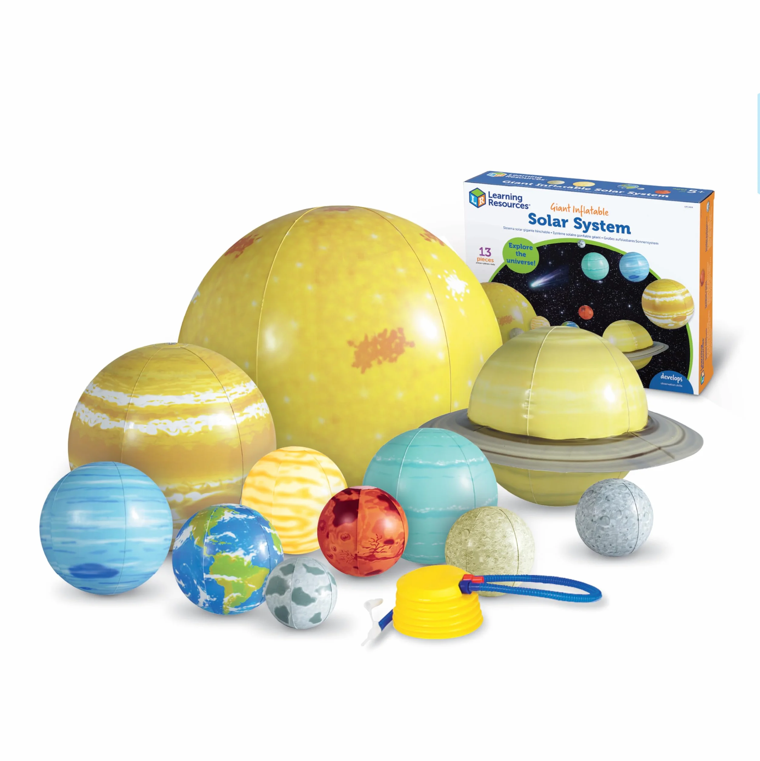 Learning Resources Nadmuchiwane Sloneczny System Zestaw