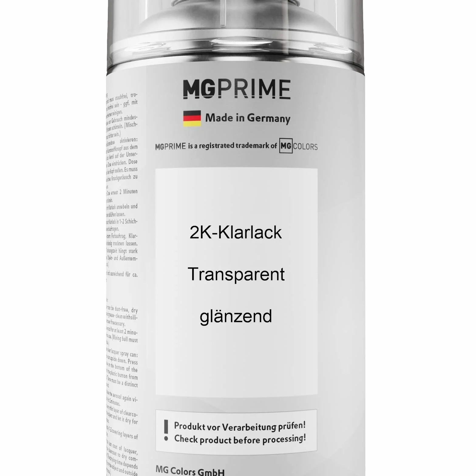 MG PRIME Lakier do motocykli Zestaw puszek z lakierem w sprayu 2K dla Honda Motorrad NHB01 Graphite Black Lakier bazowy 2 komponenty Lakier bezbarwny w sprayu