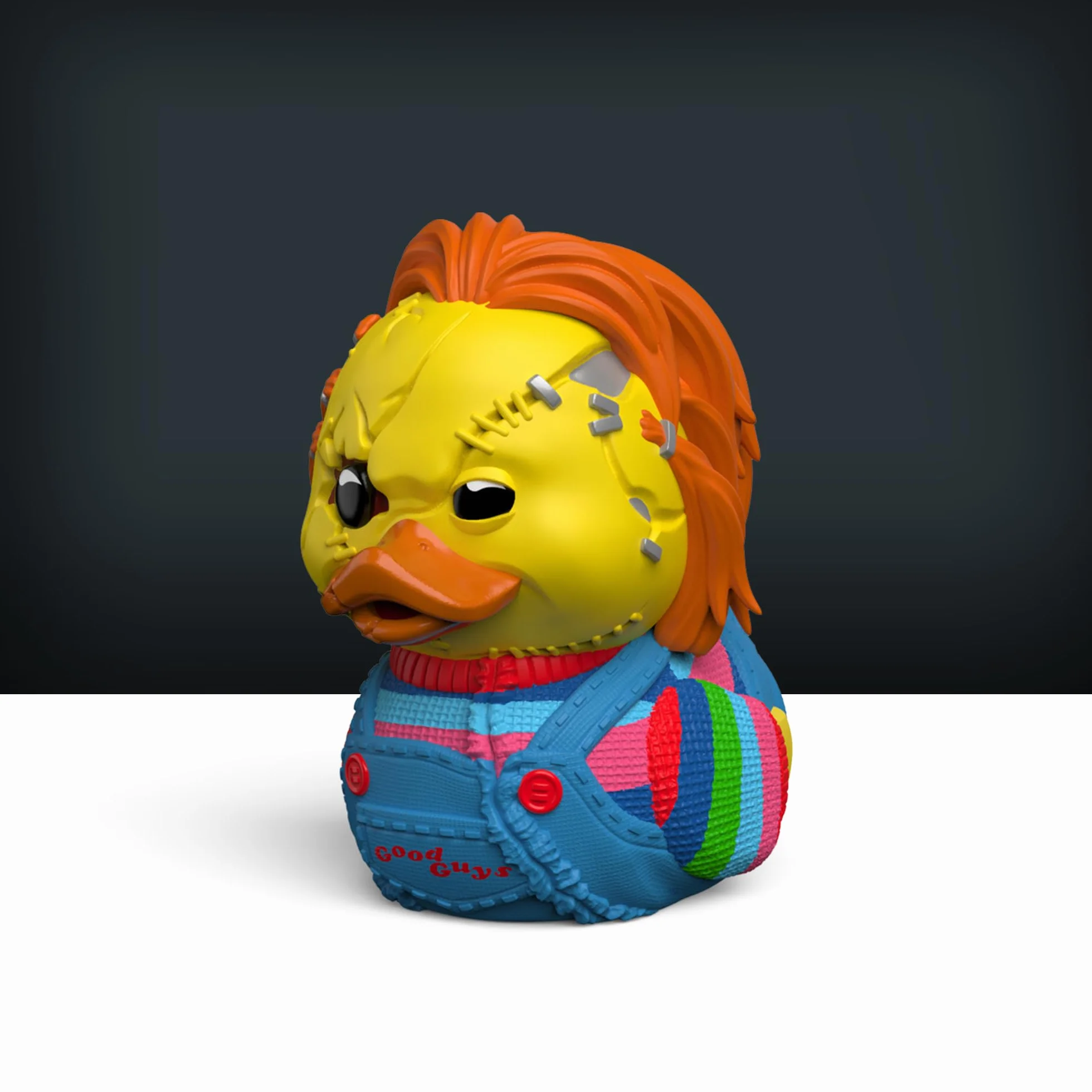 TUBBZ Mini: Horror - Chucky Cosplay gumowa kaczka winylowa figurka