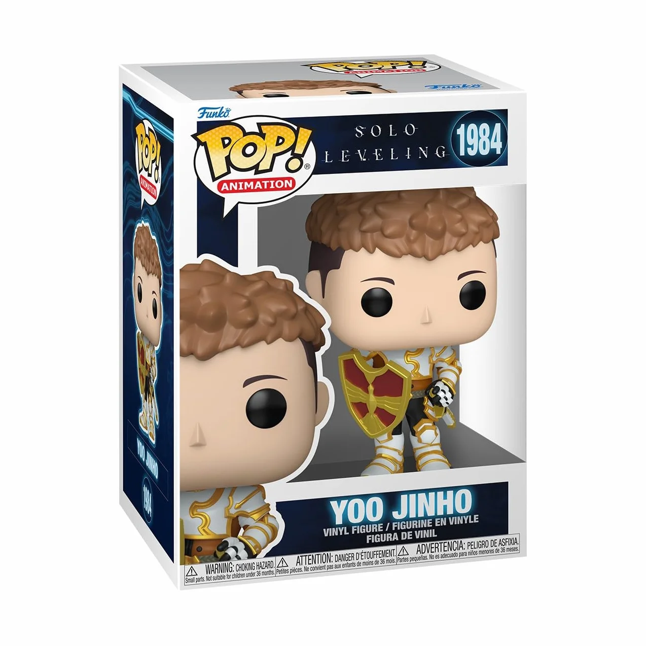 Funko Pop! Animacja: Poziomowanie tylko - Yoo Jinho - kolekcjonerska figurka winylowa - pomysł na prezent - oficjalny towar - zabawki dla dzieci i dorosłych - Anime Fani - Figurka kolekcjonerska