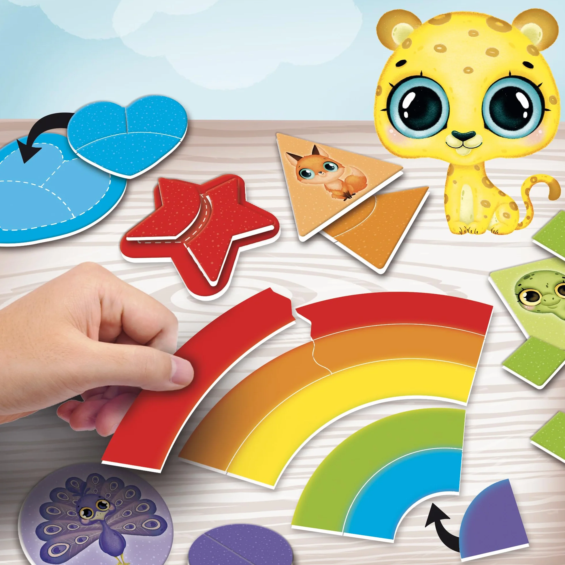 LISCIANI 97111 Montessori Baby Raccolta Giochi, BABY-12 zestaw gier edukacyjnych